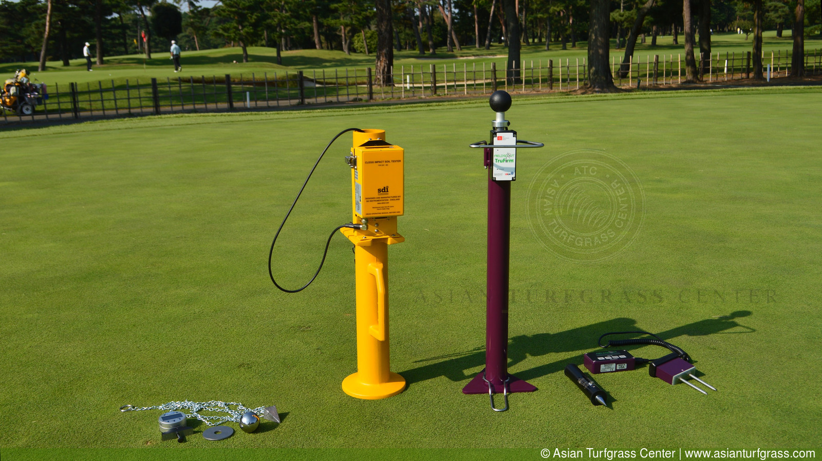 tools for measuring surface firmness of turfgrass surfaces